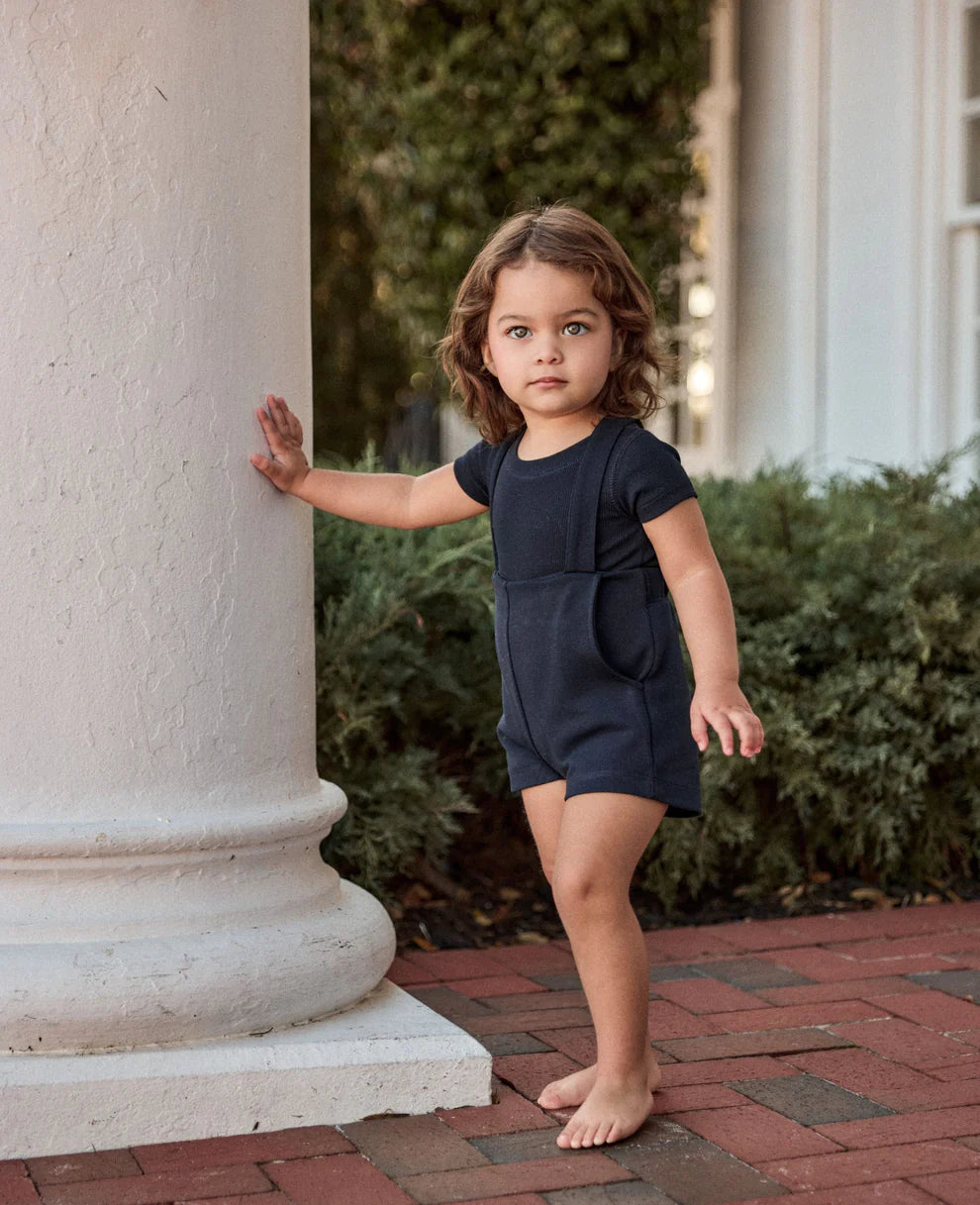 Navy Blue Boys Overalls