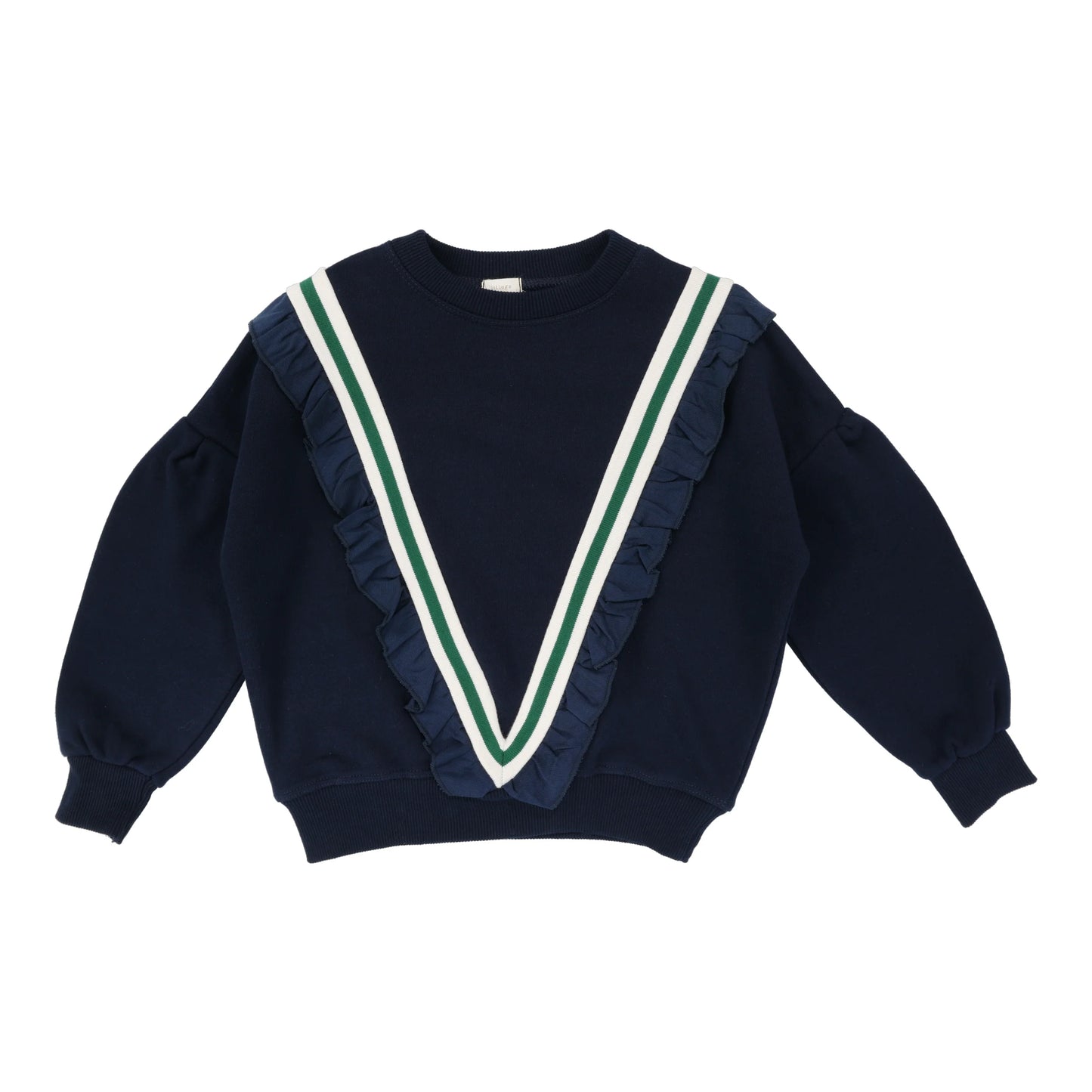 Girls Varsity Sweatshirt - Navy