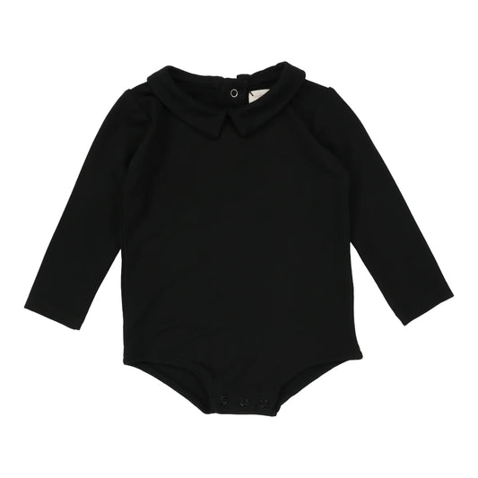 COLLAR ONESIE Black