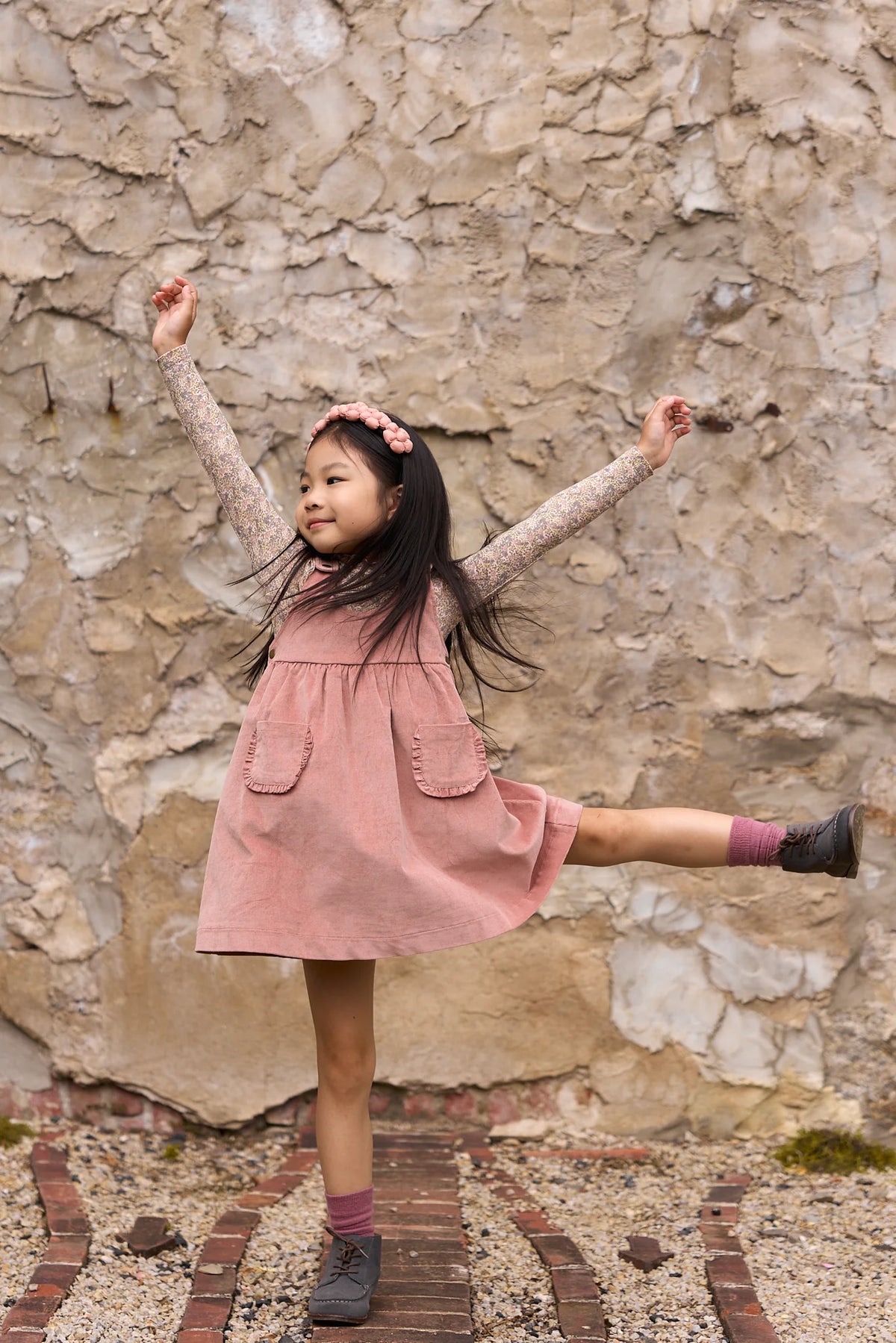 Girls Jumper – Pink – Liberty