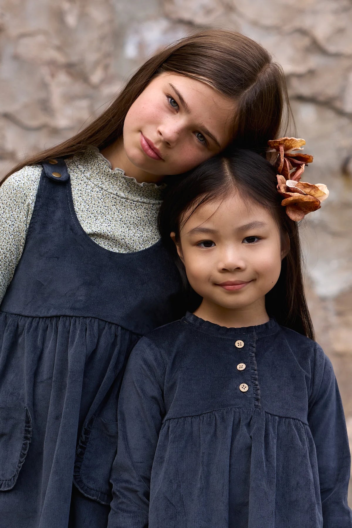 Girls Mockneck – Blue – Berry