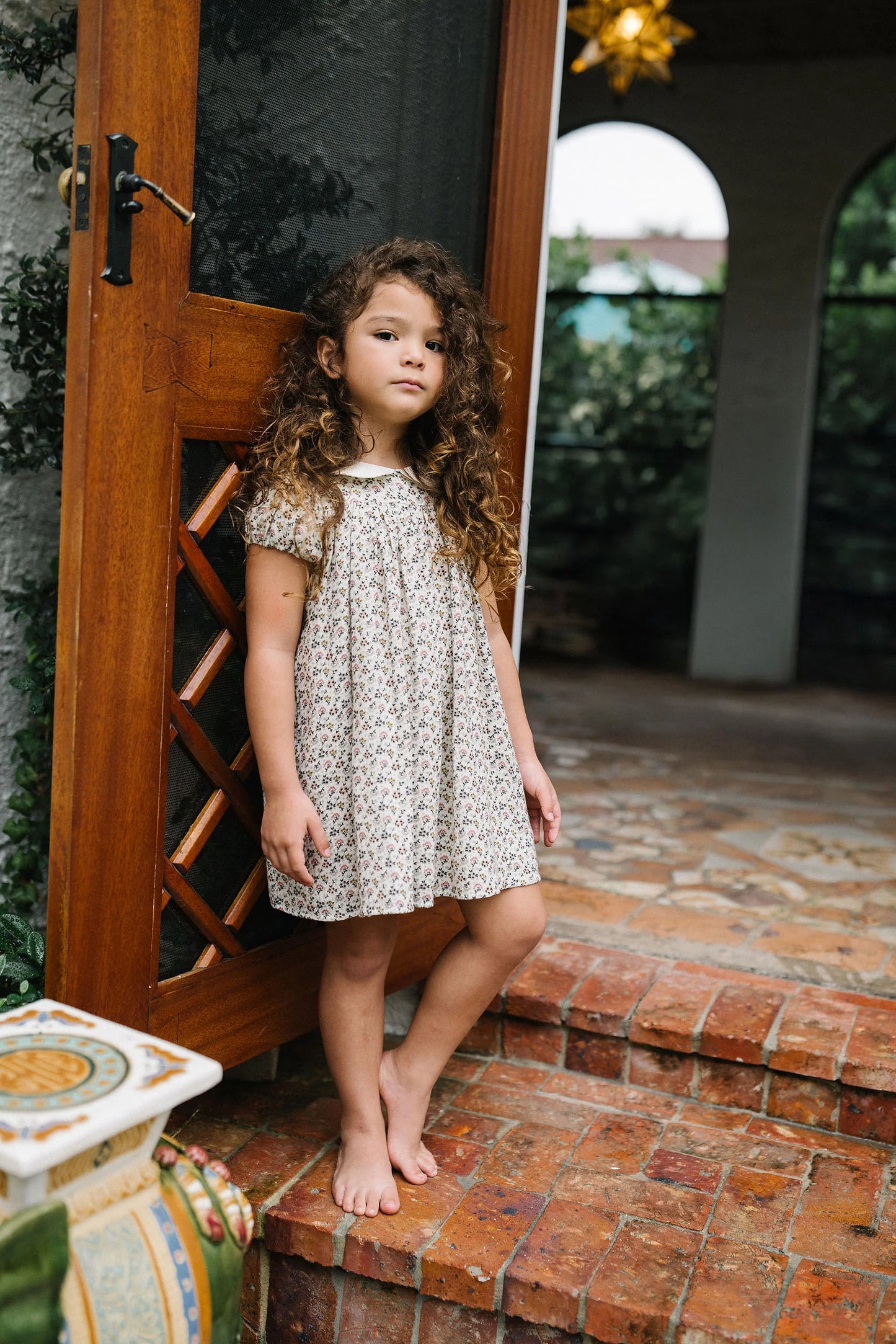 Botanical Dress Short Sleeve