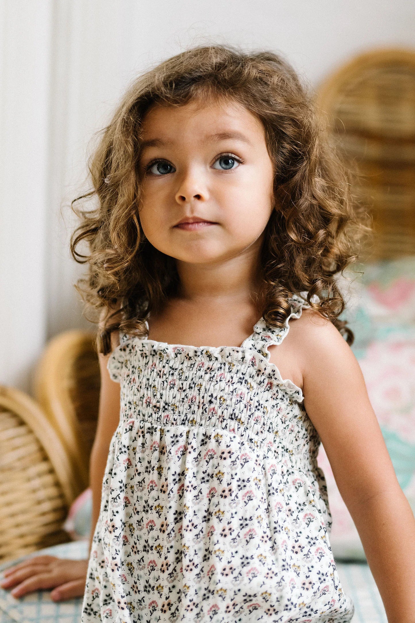Smocked Bubble Romper