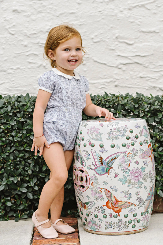 Mountain Meadows Bloomer Set- Clear Blue