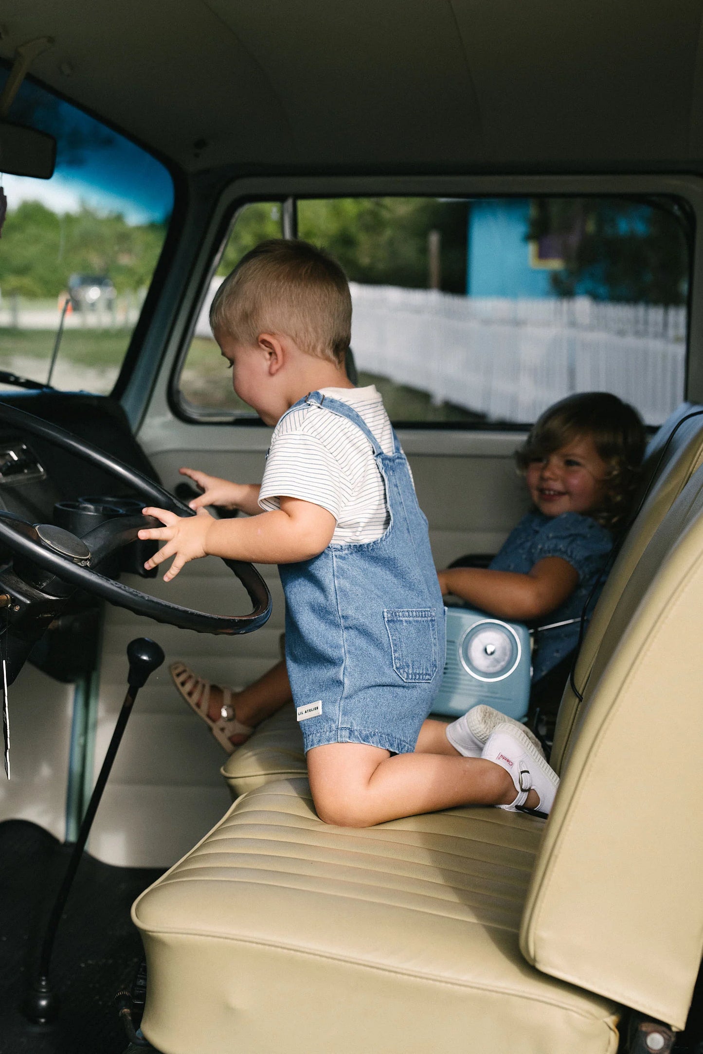 Denim City Boys Romper