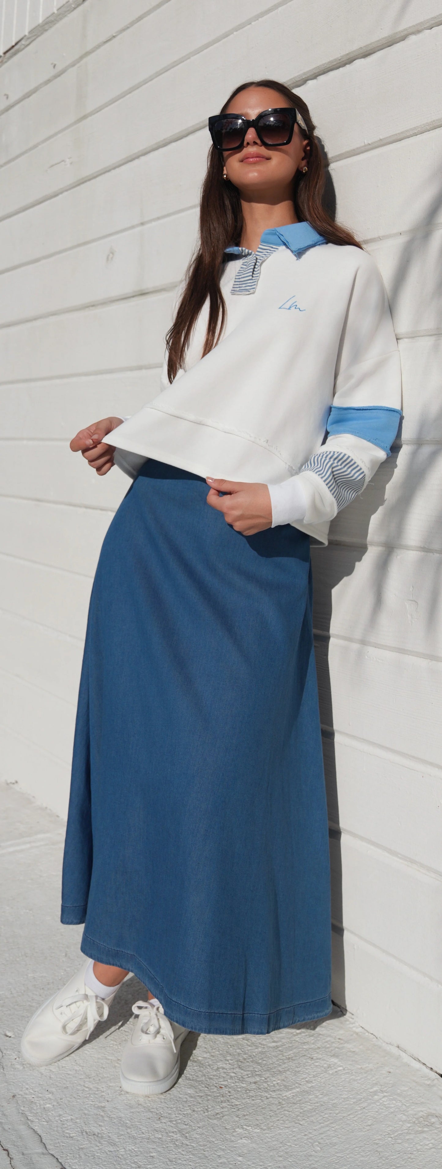 Denim Amy Skirt