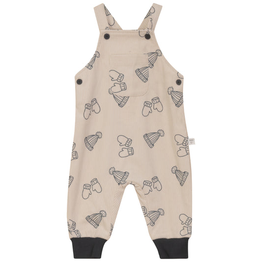 CORDUROY PRINT OVERALL