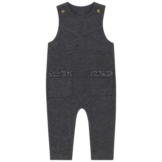 PRINT DETAIL KNIT ROMPER
