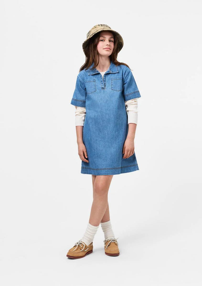 Cheri Light Chambray Dress