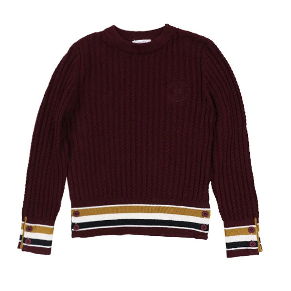 Wells Wine Sweater