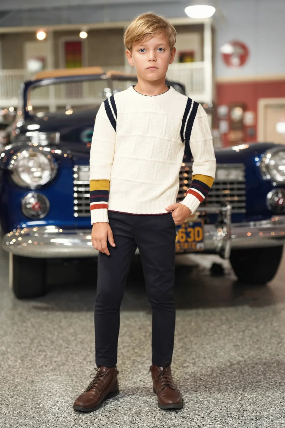 Fred Multi Detailed Sweater