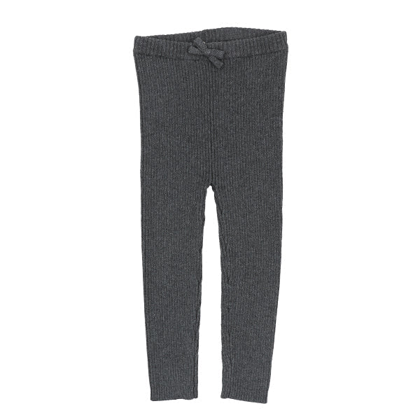 Charcoal Knit Leggings