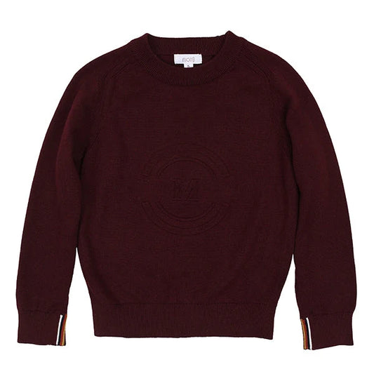 Wine Rufus Centre Logo Sweater