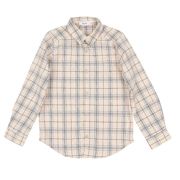 Mason Cocoa Plaid Shirt