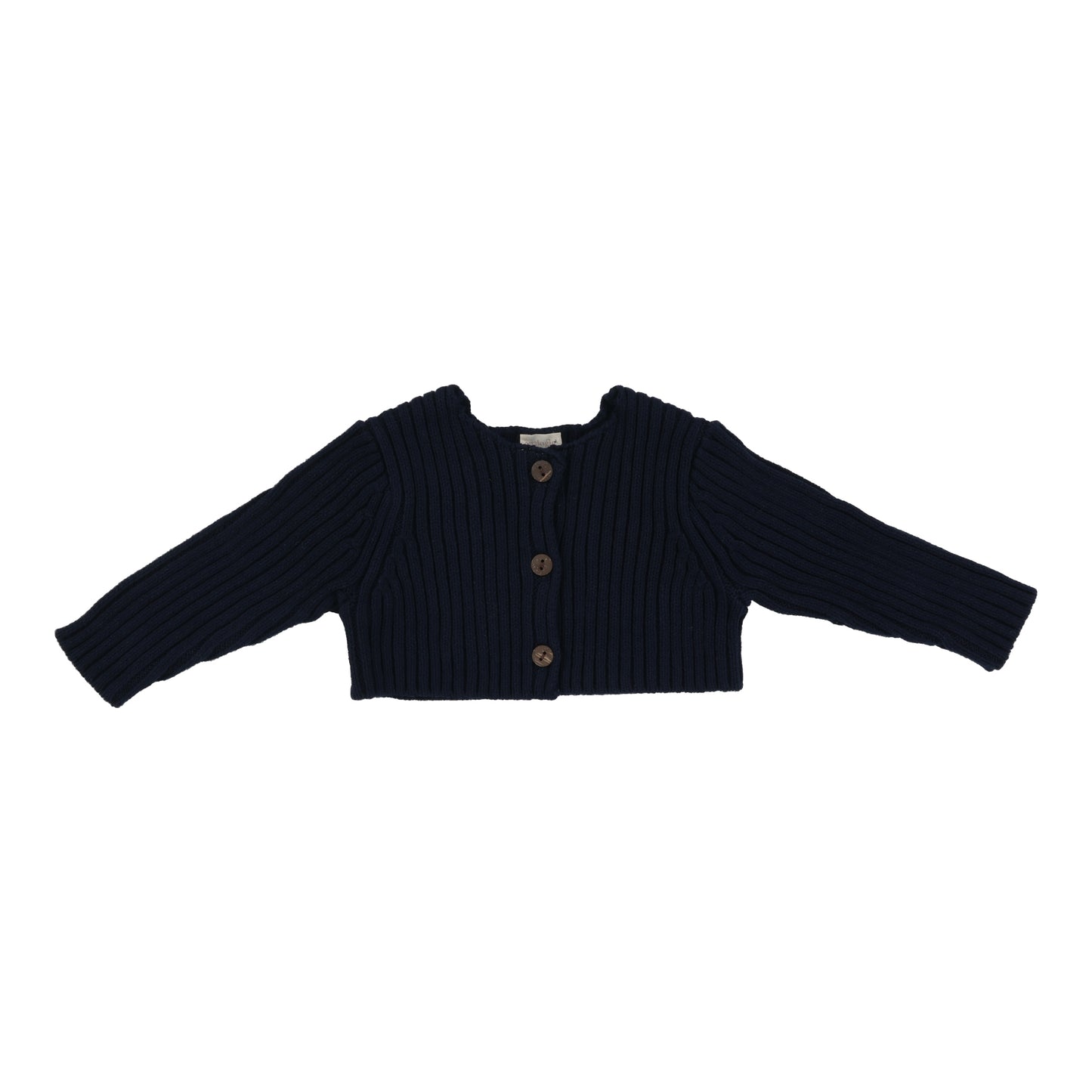 RIB KNIT SHRUG Navy