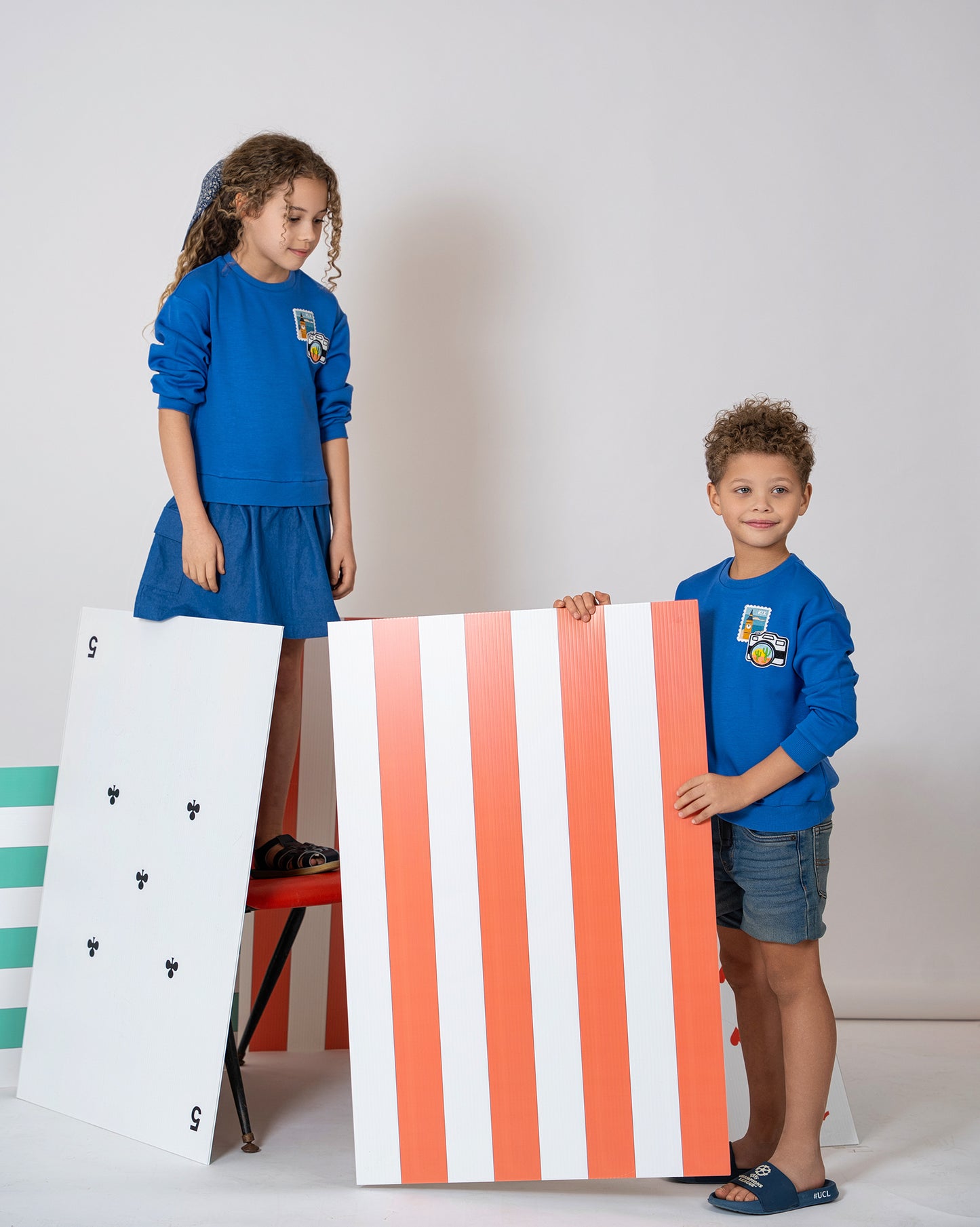 Blue Travel Sweatshirt