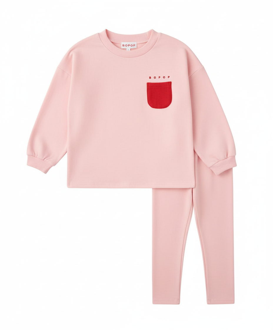 Pink Reflector Pocket Baby Set