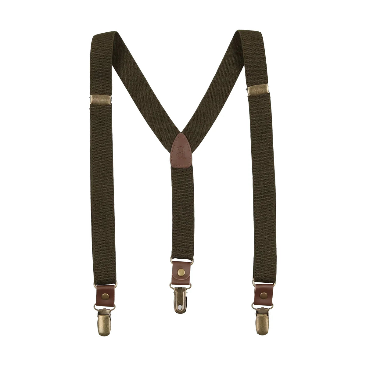 SUSPENDERS OLIVE