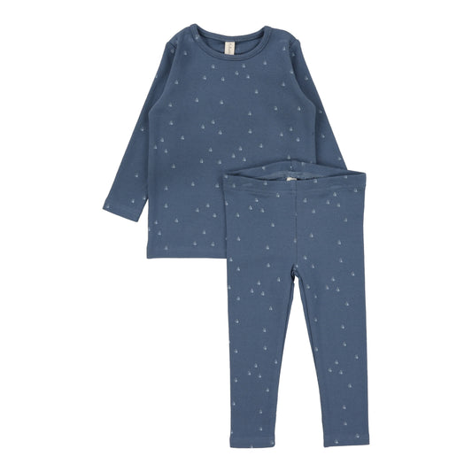 Sail Away Lounge Set Off Navy
