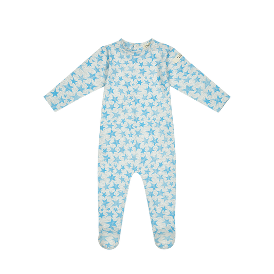 Blue Sienna Star Footie