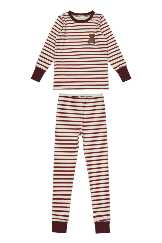 Maroon Teddy Lounge Set