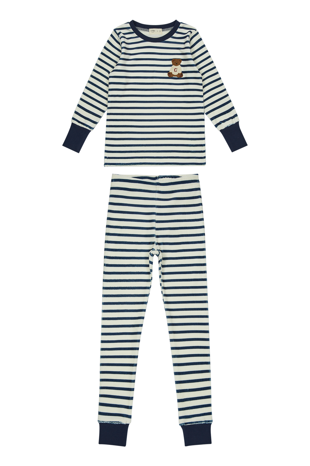 Navy Teddy Lounge Set