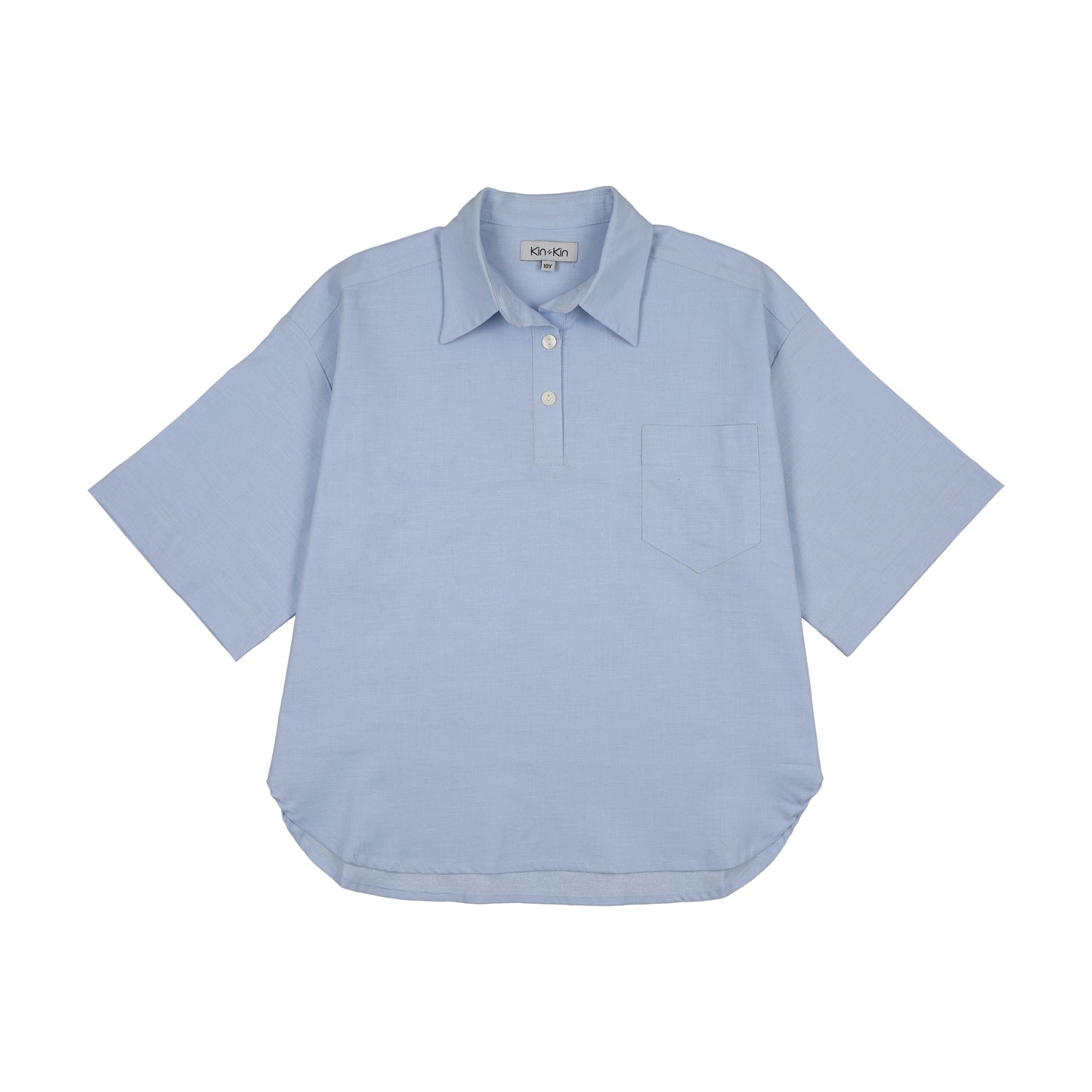 Oversized Shirt- Light Blue