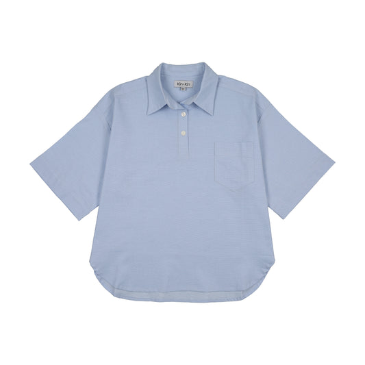 Oversized Shirt- Light Blue