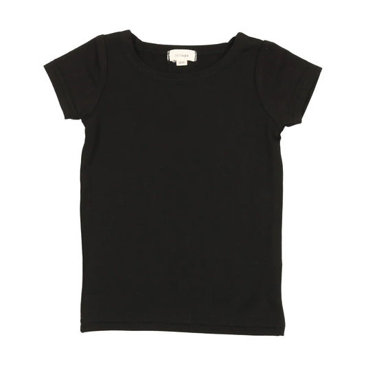 Bamboo Tee Short Sleeve- Black