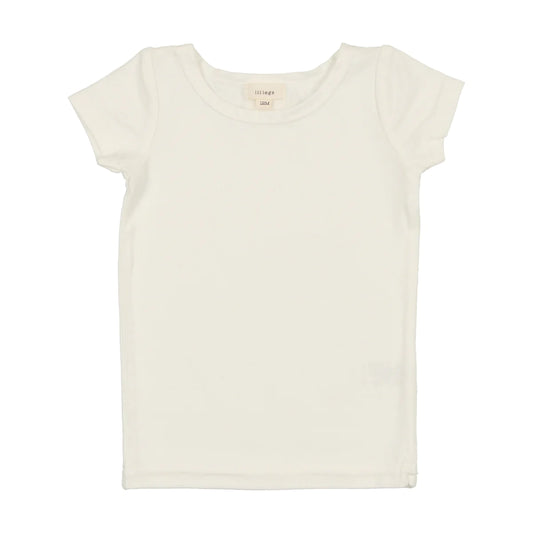 Bamboo Tee Short Sleeve- Winter White