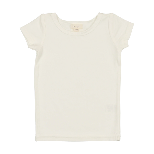 Bamboo Tee Short Sleeve- Off White