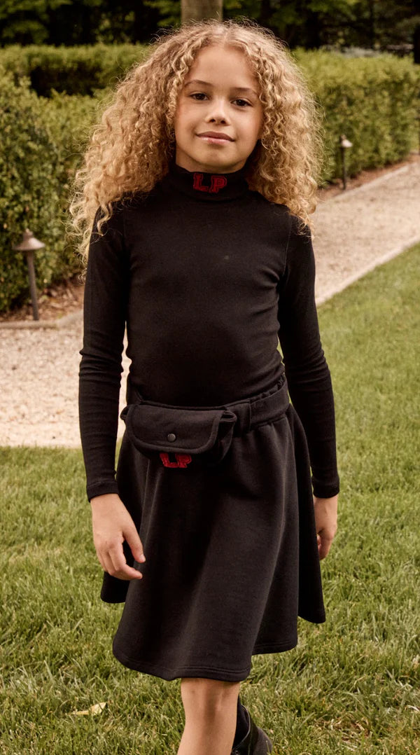 Black LP Pouch Skirt