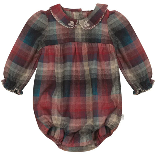 PLAID ROMPER