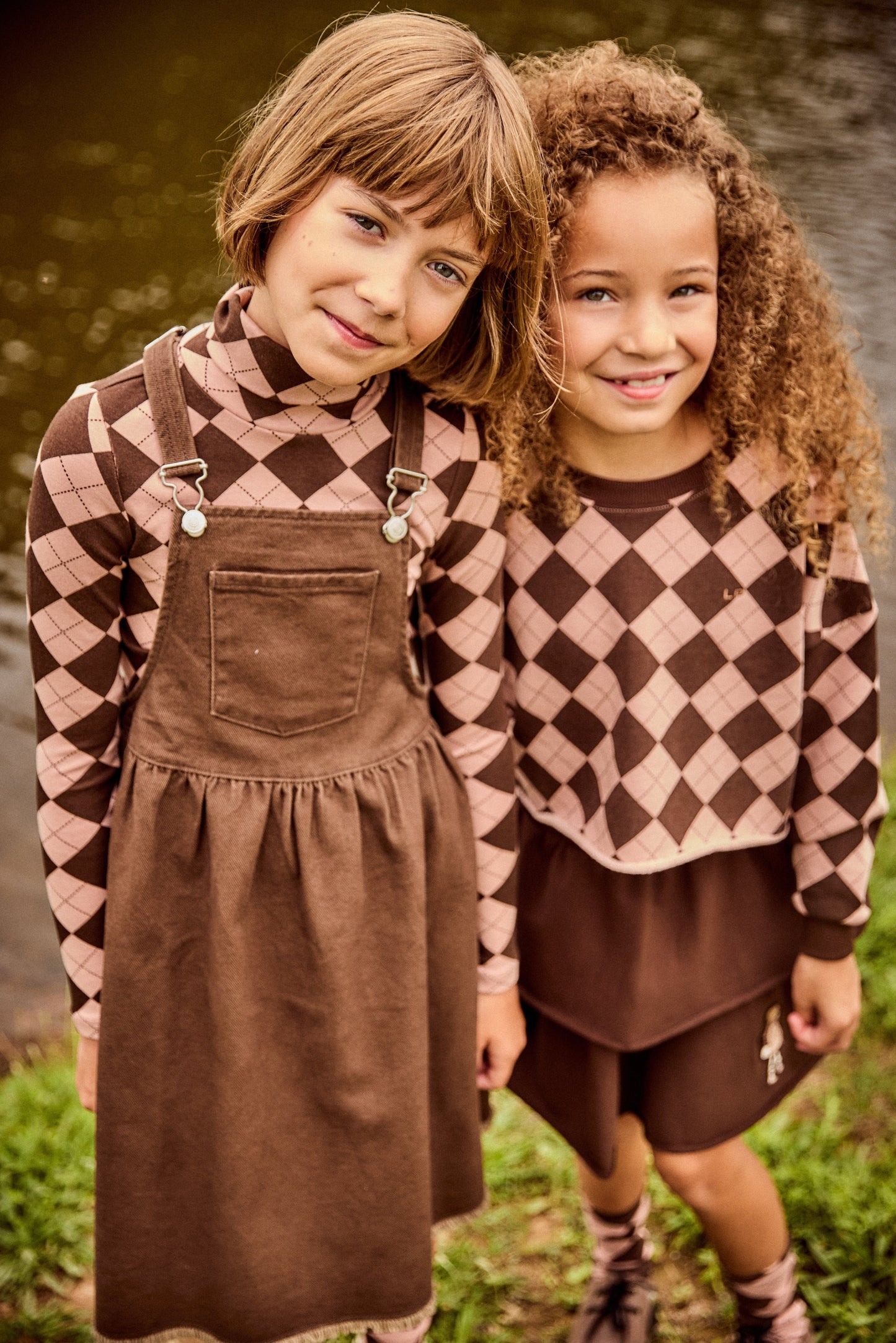 LP Doll Patch Jumper - Brown Denim