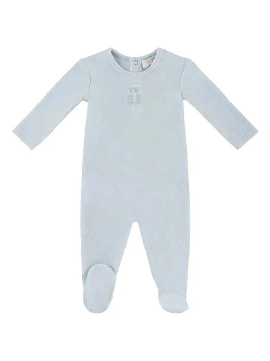 Petit Ours Footie - Blue