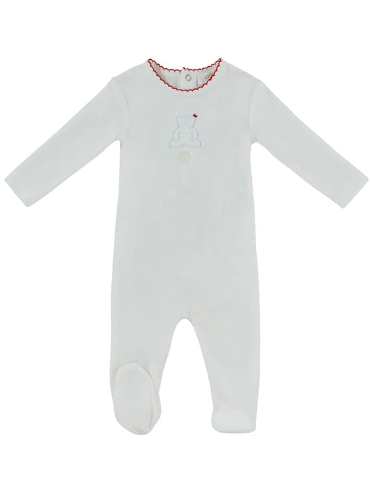 Fur Ever Yours Footie - Red