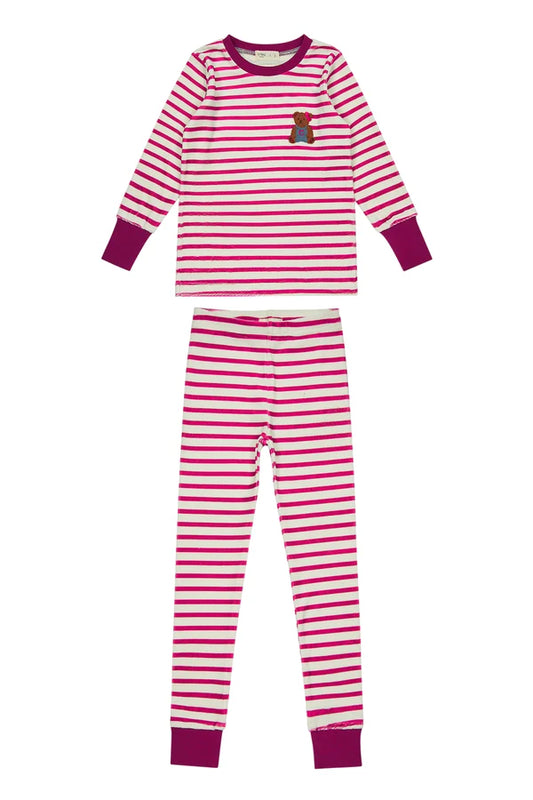 Pink Teddy Lounge Set