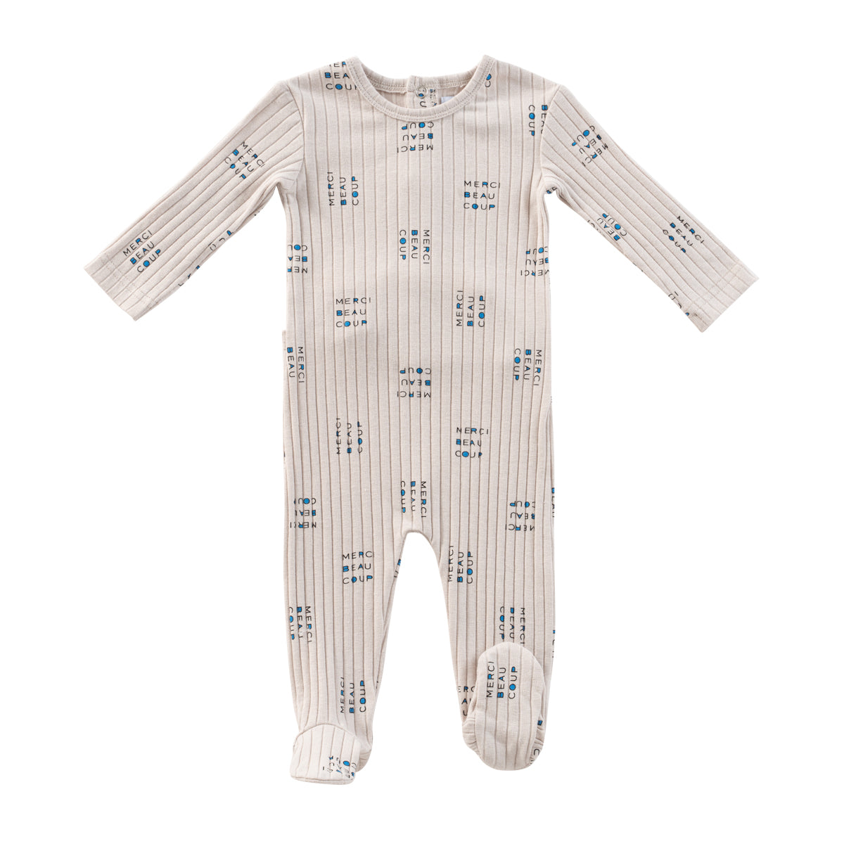 Blue MERCI ROMPER