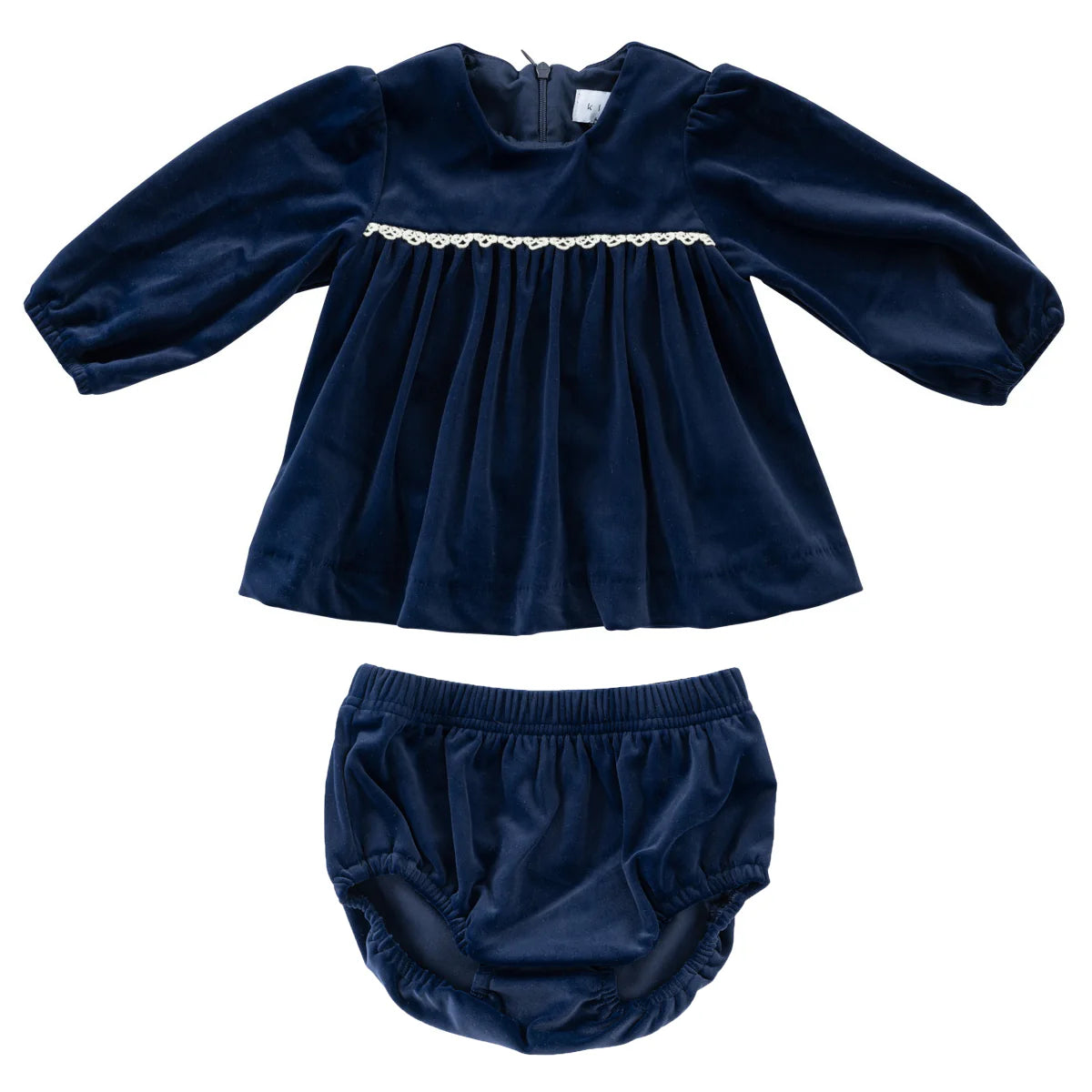 Navy Velvet Set