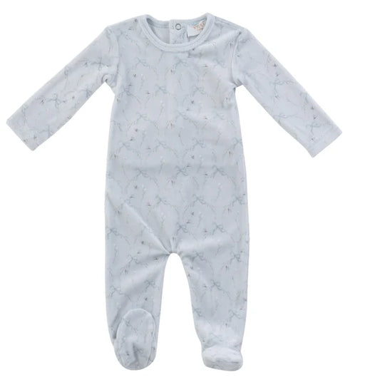 Blue Flying Ribbons Romper