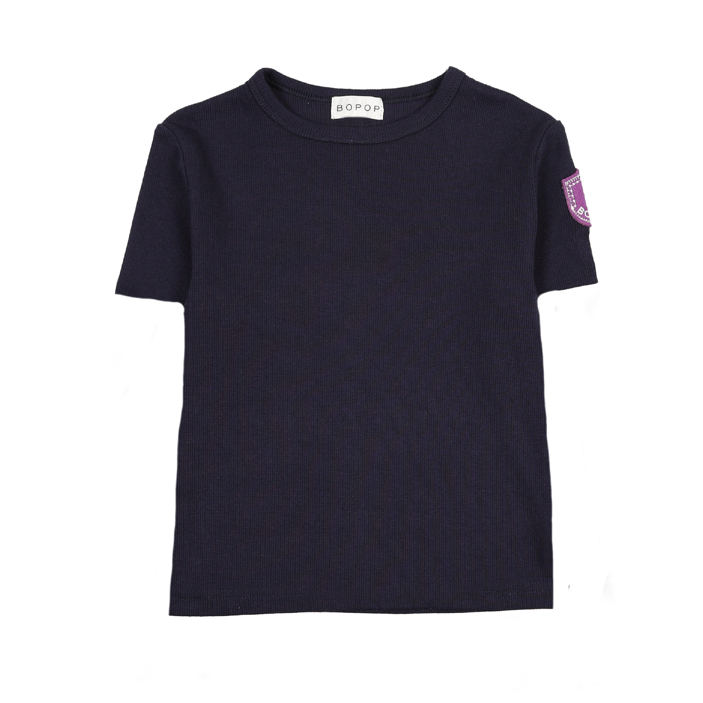 Navy Emblem Short Sleeve Tee - Boys
