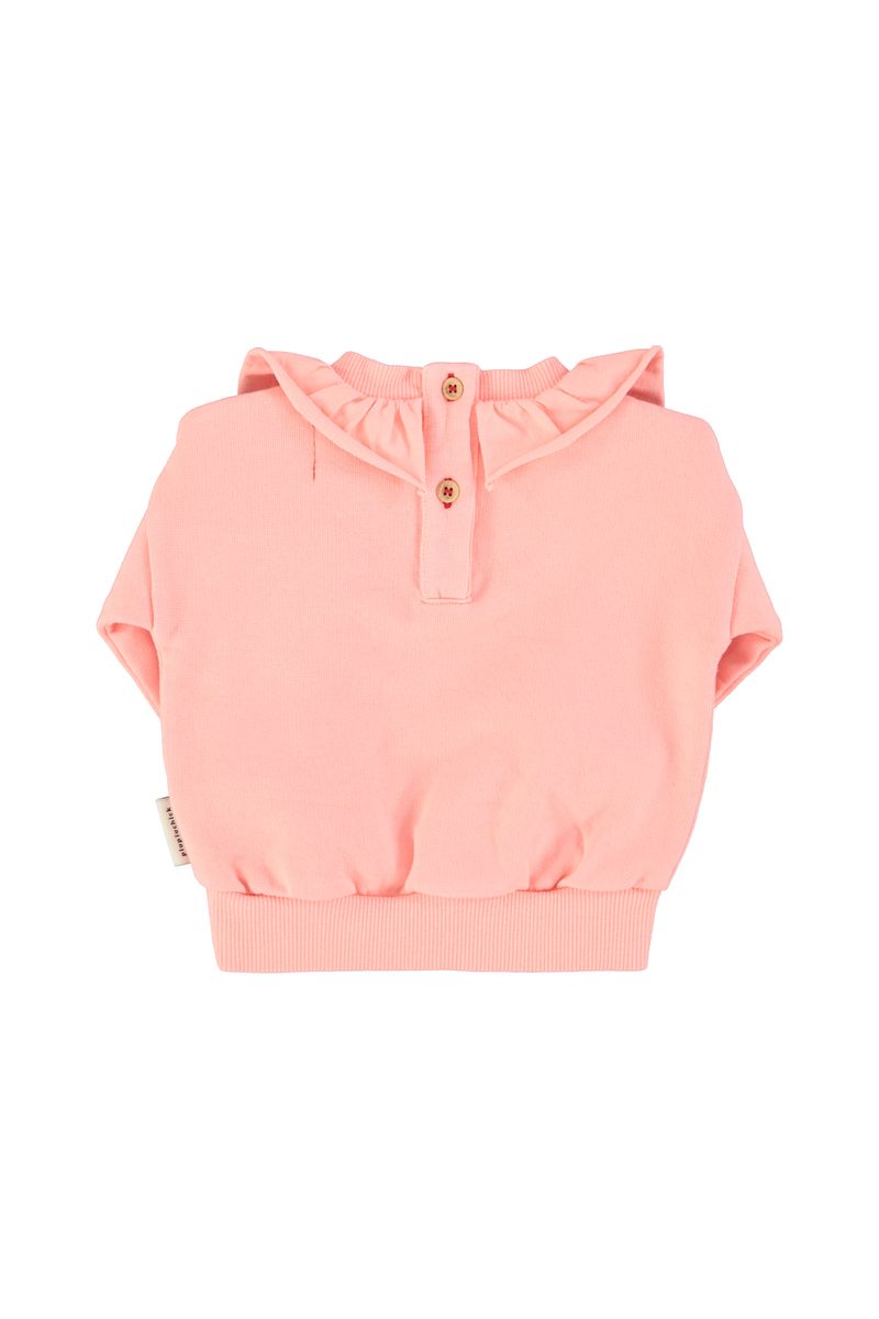 Light Pink Strawberry Print Baby Sweatshirt