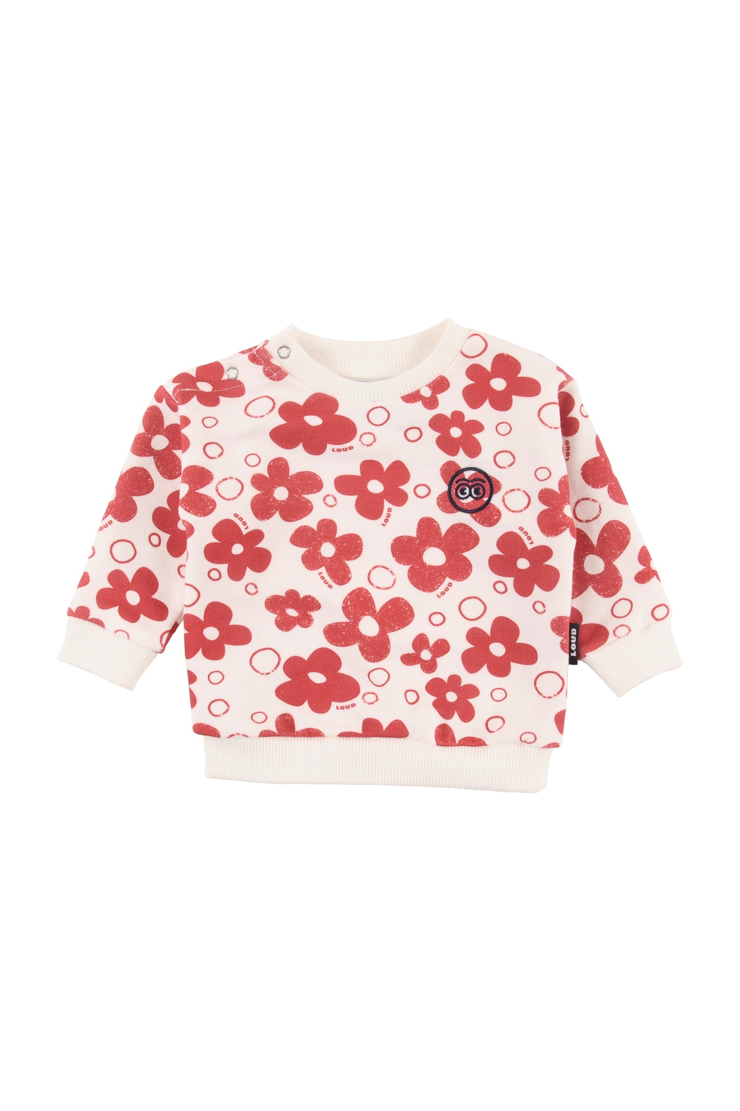 UBJ01 ROSA Flower Baby Sweater