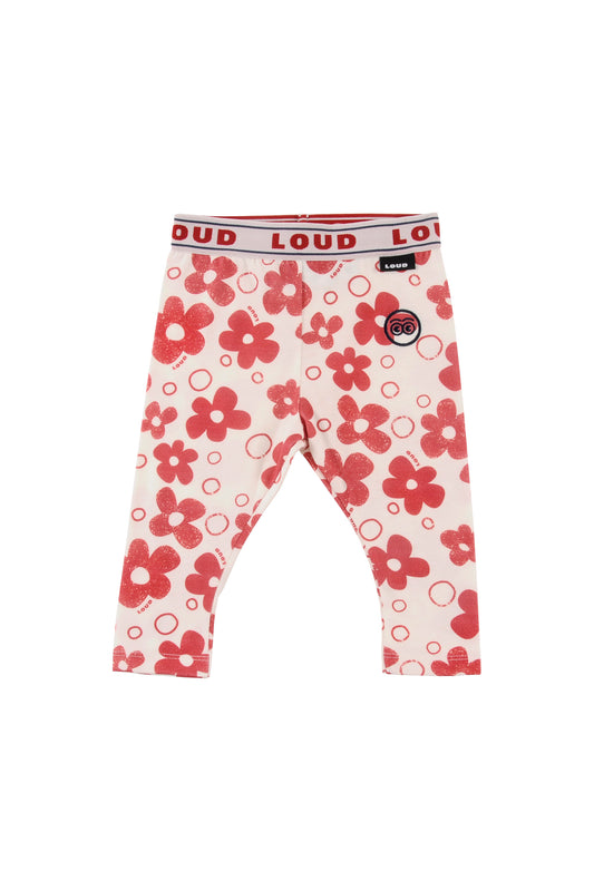 UBL01 PIAZZETTA Flower Baby leggings