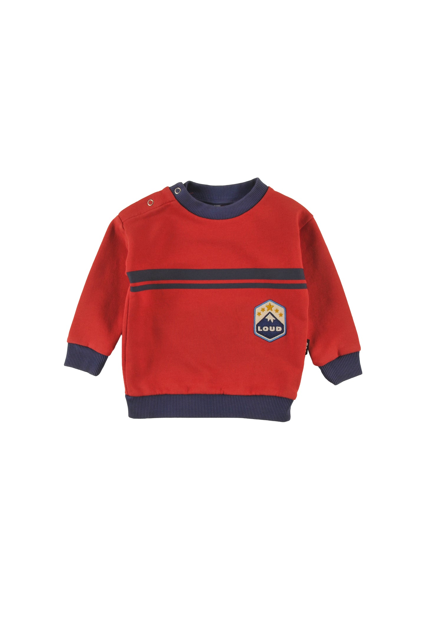 Team Red Washed Baby Sweater