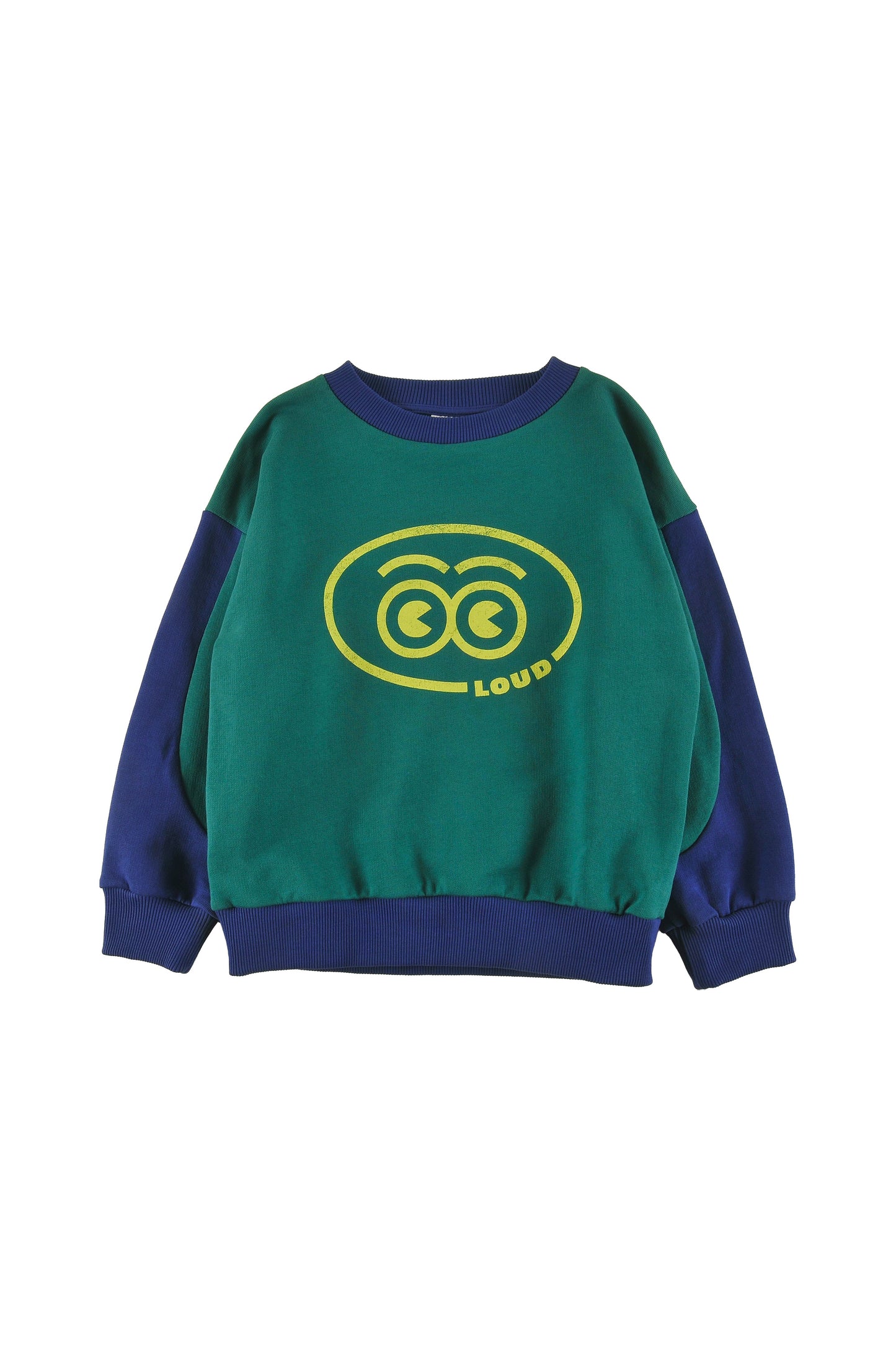 Sleigh Green, Navy Sweater