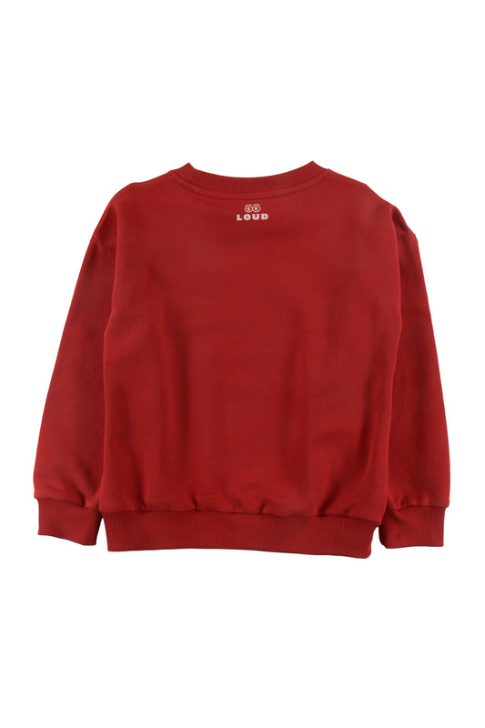 UJ05 LUIGI Red Sweater