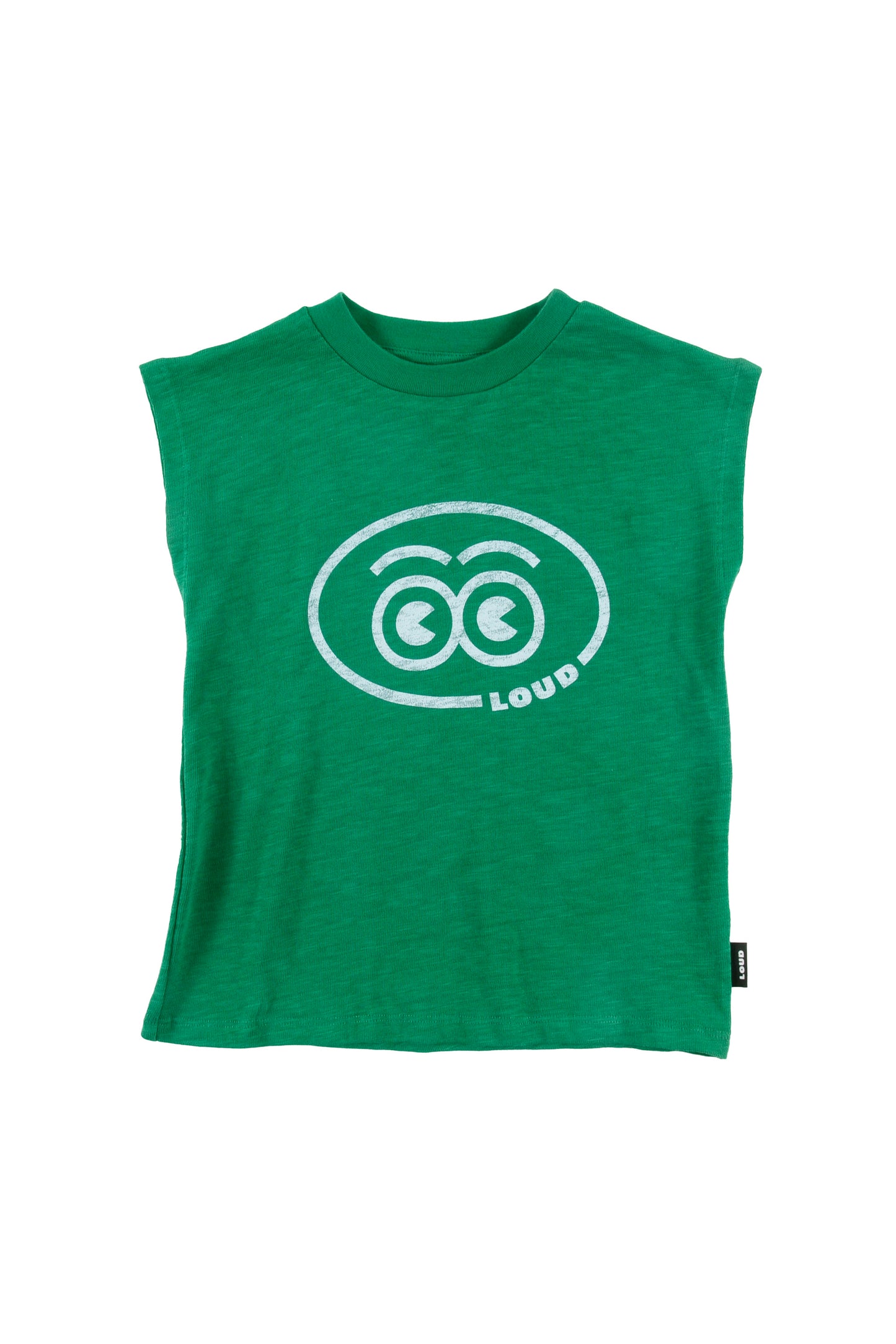 GERANIO Green Eyes Logo Print T-Shirt