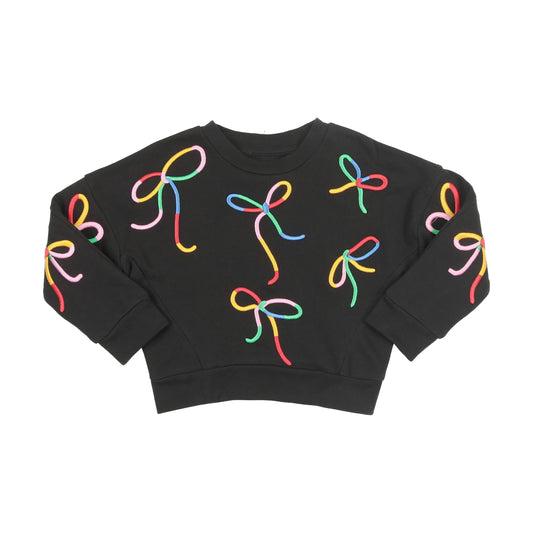 Coloured Bow Sweatshirt