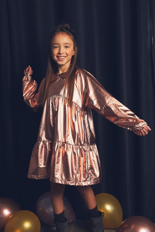 Cotton Foil Dress